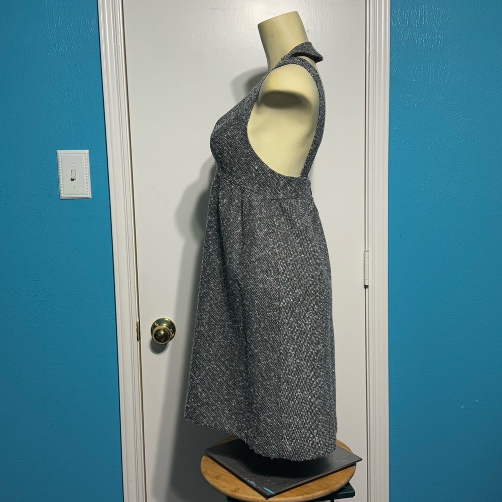 Anna Sui for Target Gossip Girls Collection Elegant Gray Sleeveless Dress 3 XS - Picture 7 of 16